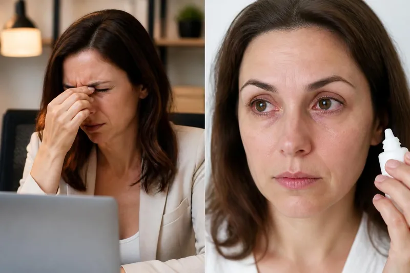Comment distinguer une fatigue oculaire d’une sécheresse oculaire