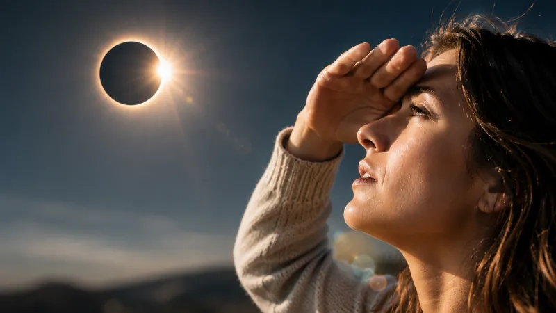 J’ai regardé l’éclipse sans lunettes : quels risques pour mes yeux et quand consulter ?