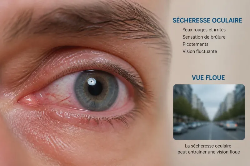 découvrez les causes courantes des yeux secs et de la vue floue, ainsi que des solutions efficaces pour soulager ces symptômes et améliorer votre confort visuel.