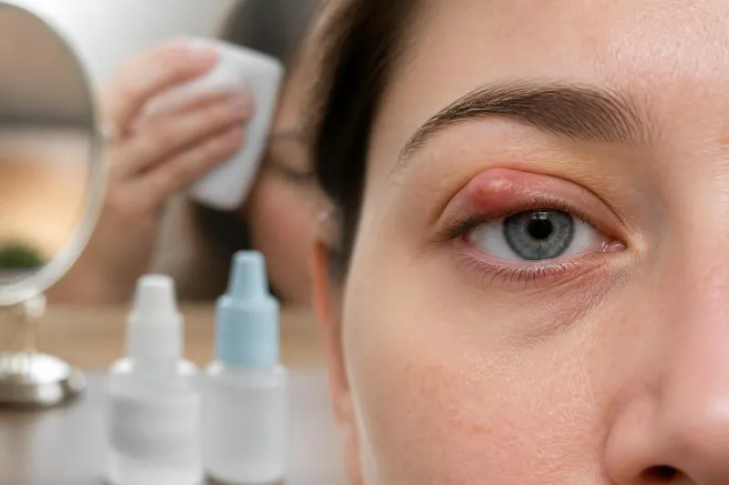 Pourquoi ai-je une paupière gonflée ou un chalazion : causes et solutions