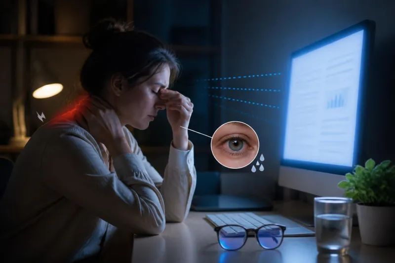Pourquoi ma vue devient floue après avoir regardé des écrans : causes et solutions