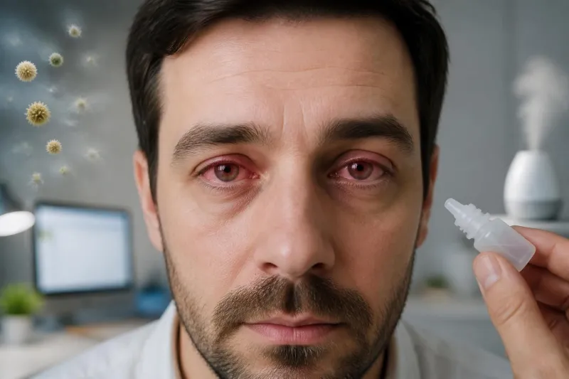 Pourquoi mes yeux sont rouges et secs : causes et solutions efficaces