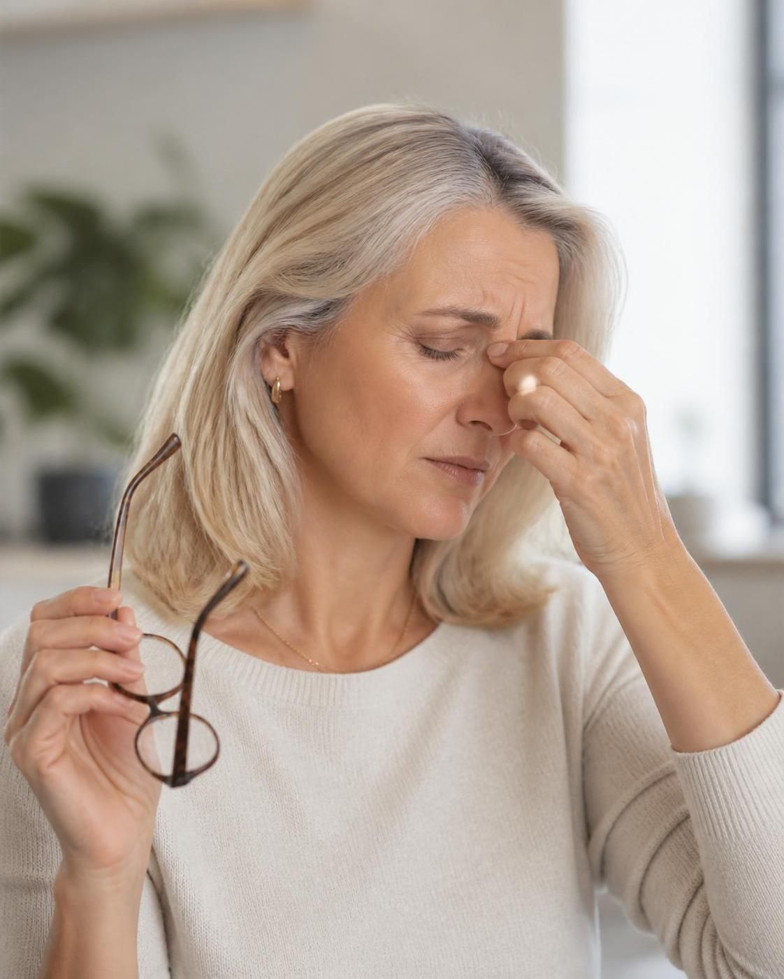 découvrez les causes des yeux secs pendant la ménopause et comment soulager cet inconfort oculaire fréquent chez les femmes ménopausées.