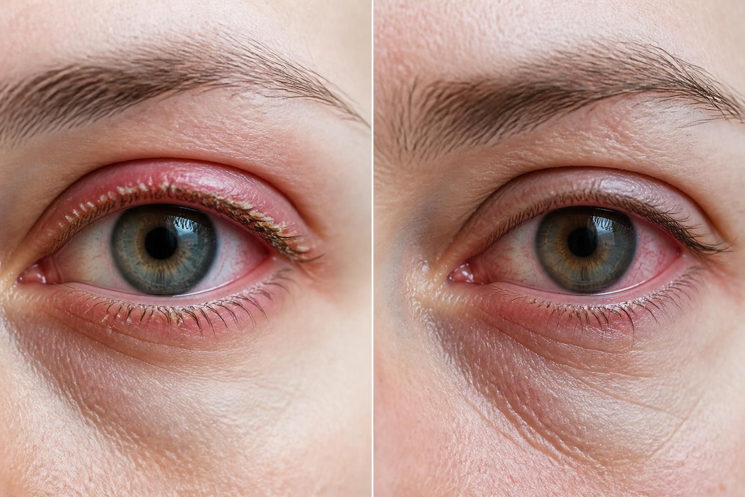 Quel est le lien entre blépharite et yeux secs ?